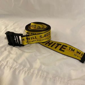 Off-White Unisex Industrial Belt